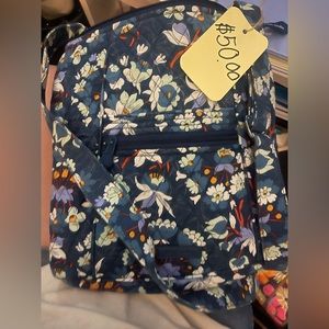 Vera Bradley Multicolor flower patter crossbody purse